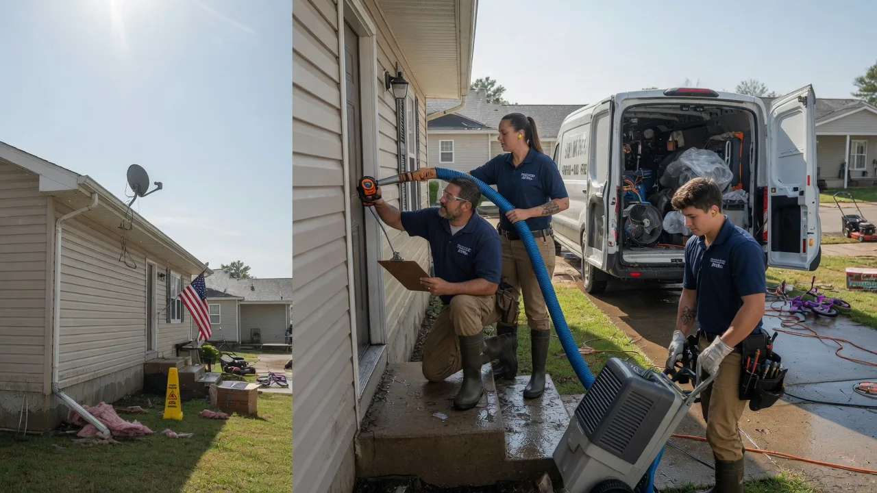 Ceiling Water Damage Restoration in Clayton, NC near me